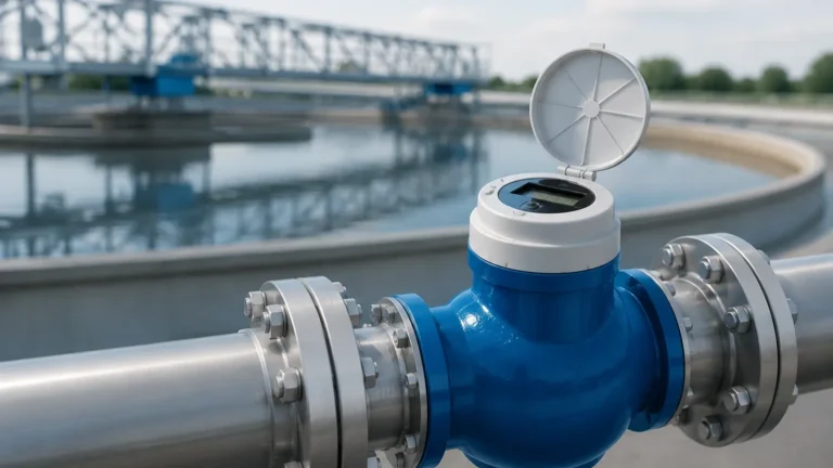 1 Ultrasonic Water Meter visual guide