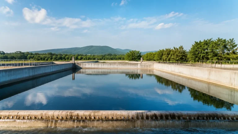A-1 Flow Equalization Basin visual guide