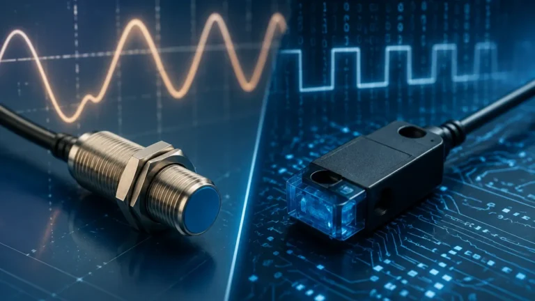 Analog Sensor vs Digital Sensor visual guide