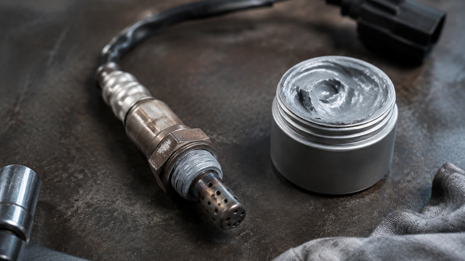 Anti Seize for Oxygen Sensor visual guide