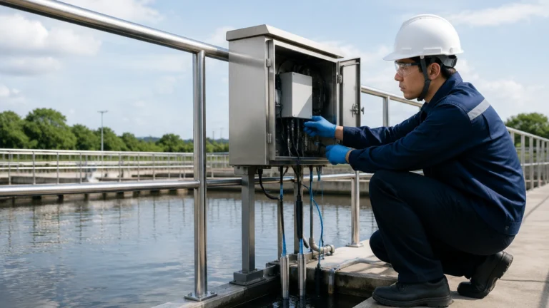 Automatic Water Quality Monitoring System visual guide