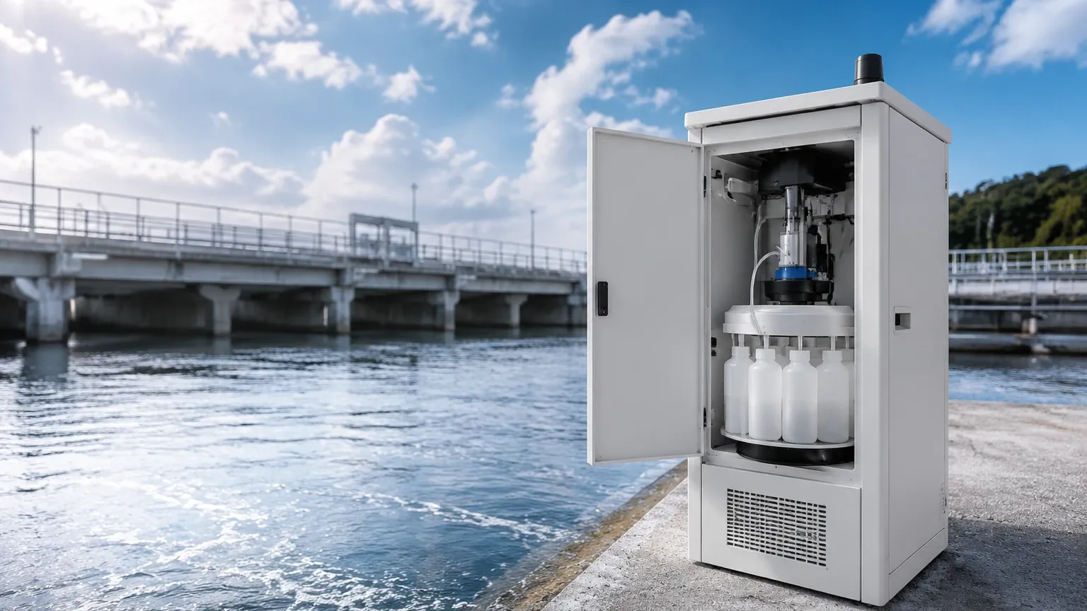 Automatic Water Sampler visual guide