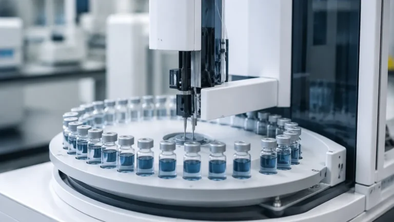Autosampler visual guide