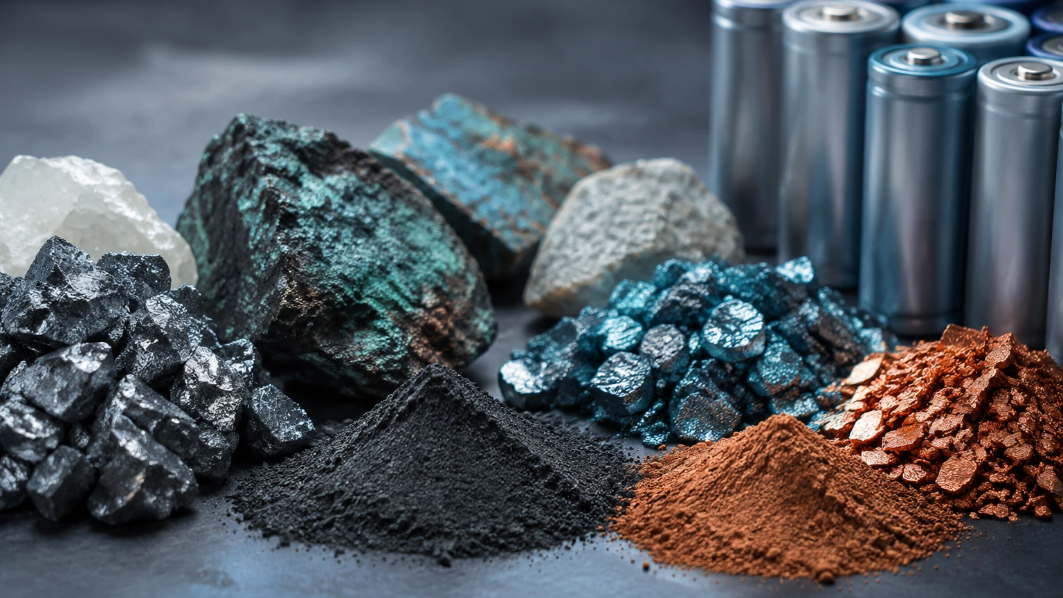 Battery Minerals visual guide