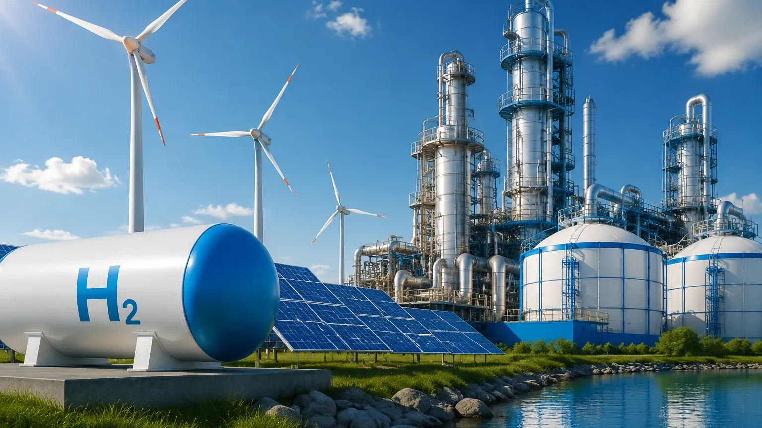 Blue Hydrogen Production Blue Hydrogen Production visual guide