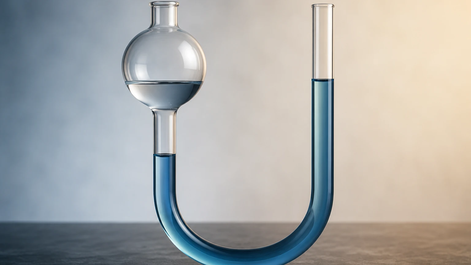 Calculate the Absolute Pressure P1 of the Manometer Calculate the Absolute Pressure P1 of the Manometer visual guide