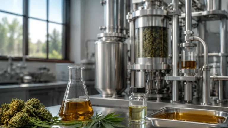Cannabis Ethanol Extraction Equipment visual guide