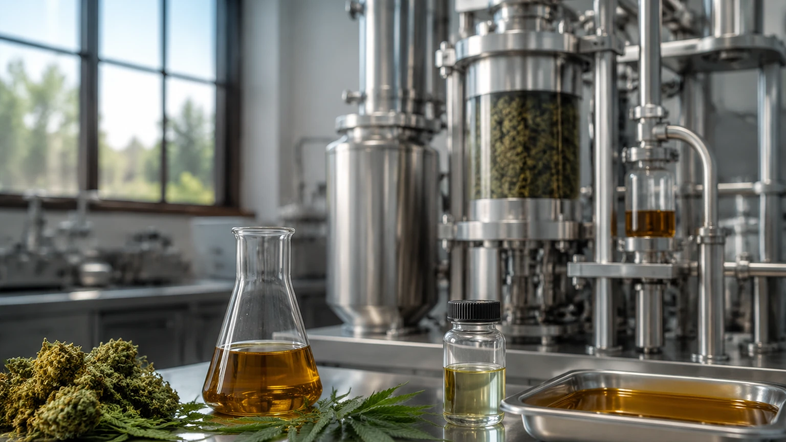 Cannabis Ethanol Extraction Equipment visual guide