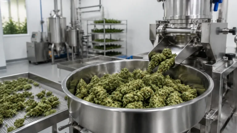 Cannabis Processing Equipment visual guide