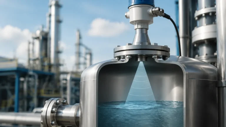 Cara Kerja Radar Level Transmitter industrial level measurement guide