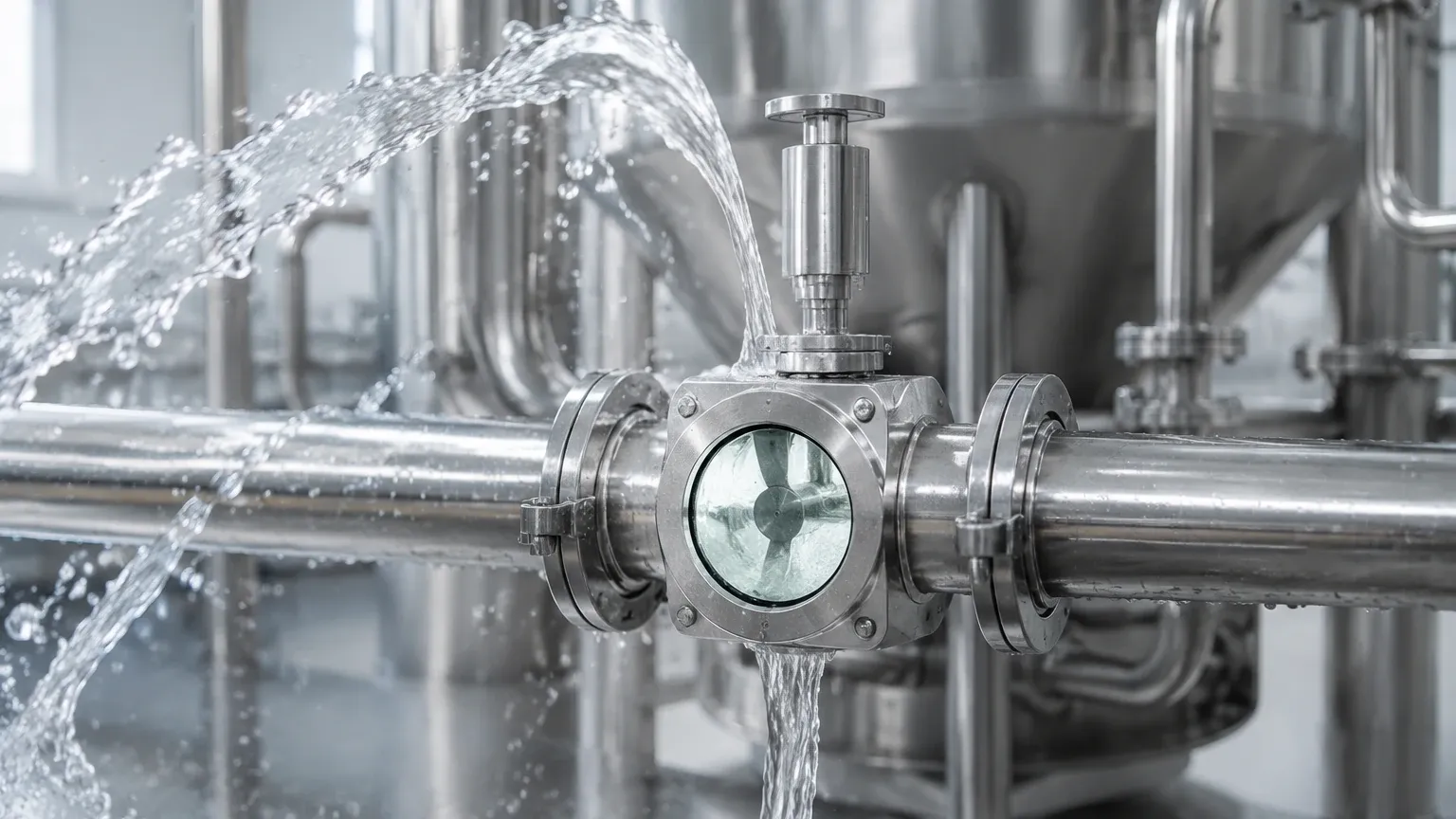 Cip Flow Meter visual guide