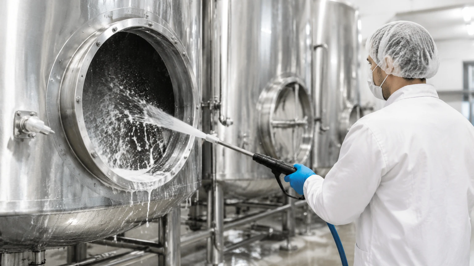 Cip Process in Food Industry visual guide