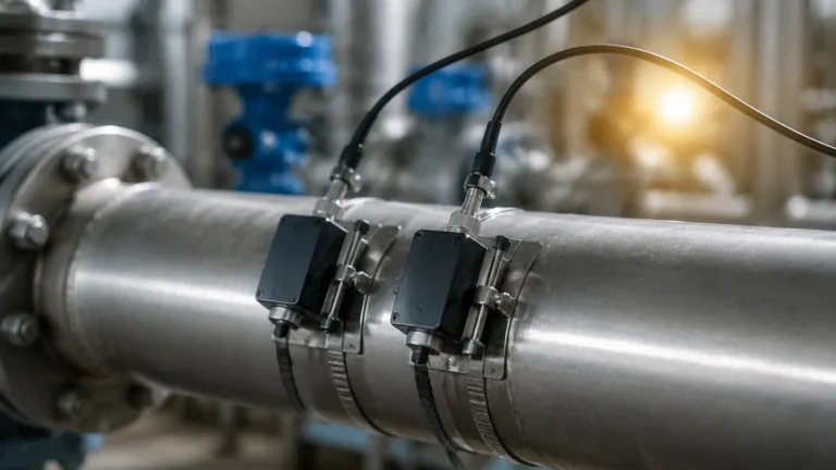Clamp on Flow Meters visual guide