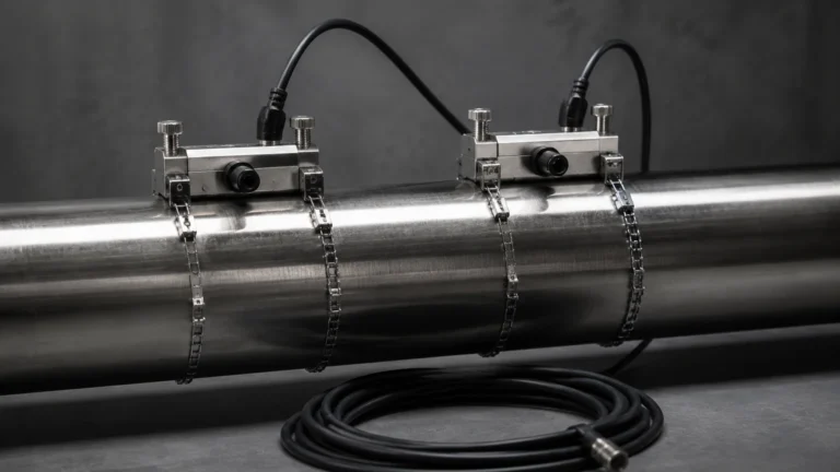 Clamp-on Ultrasonic Flow visual guide