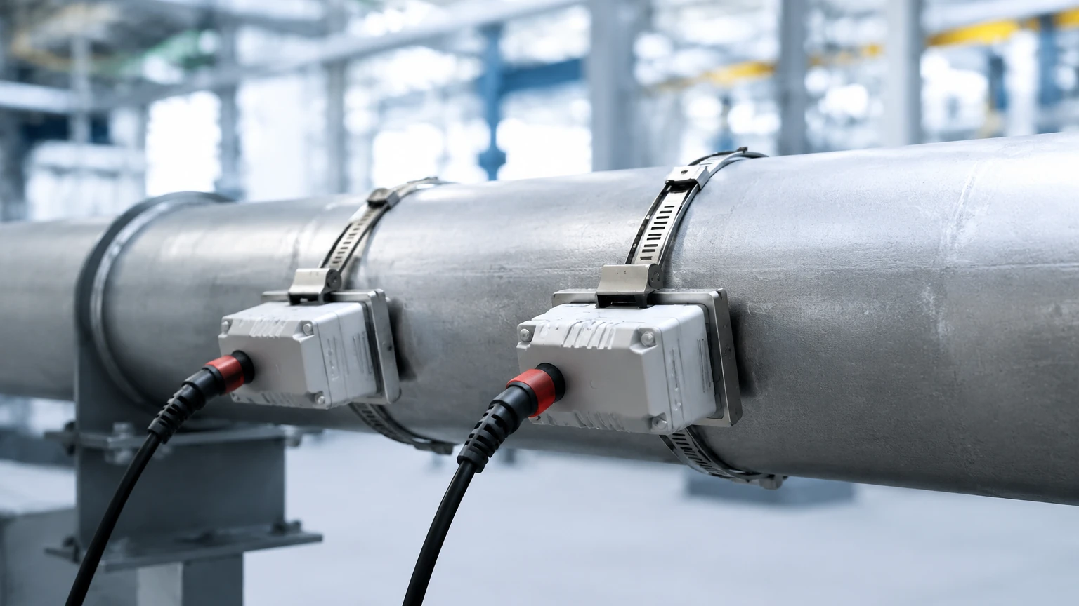 Clamp-on Ultrasonic Flow Meter Clamp-on Ultrasonic Flow Meter visual guide