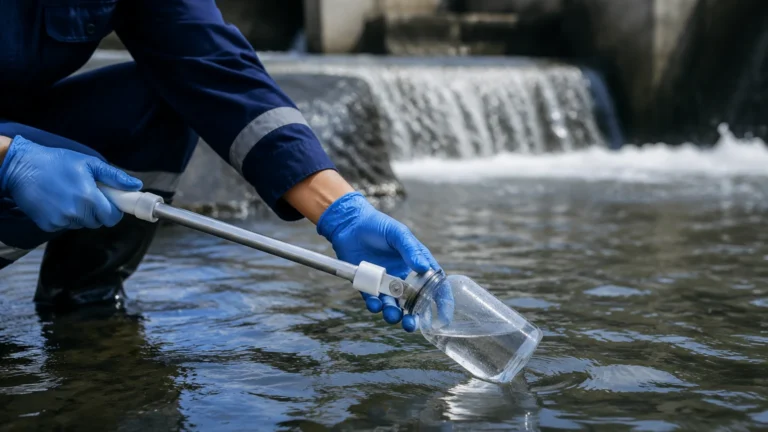 Composite Water Sampling visual guide