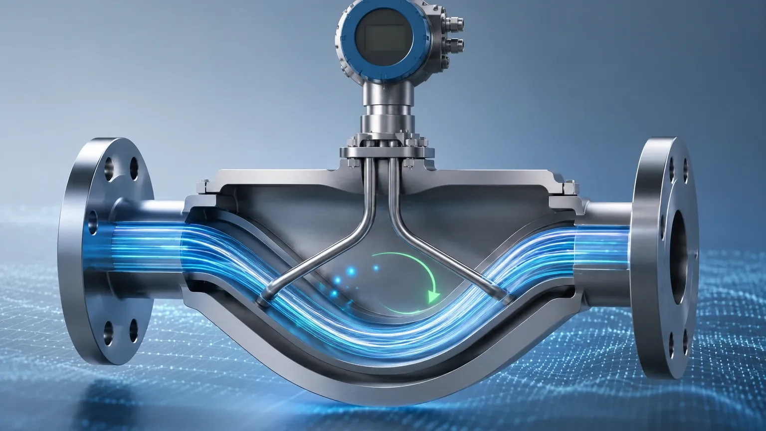 Coriolis Effect Flow Meter visual guide