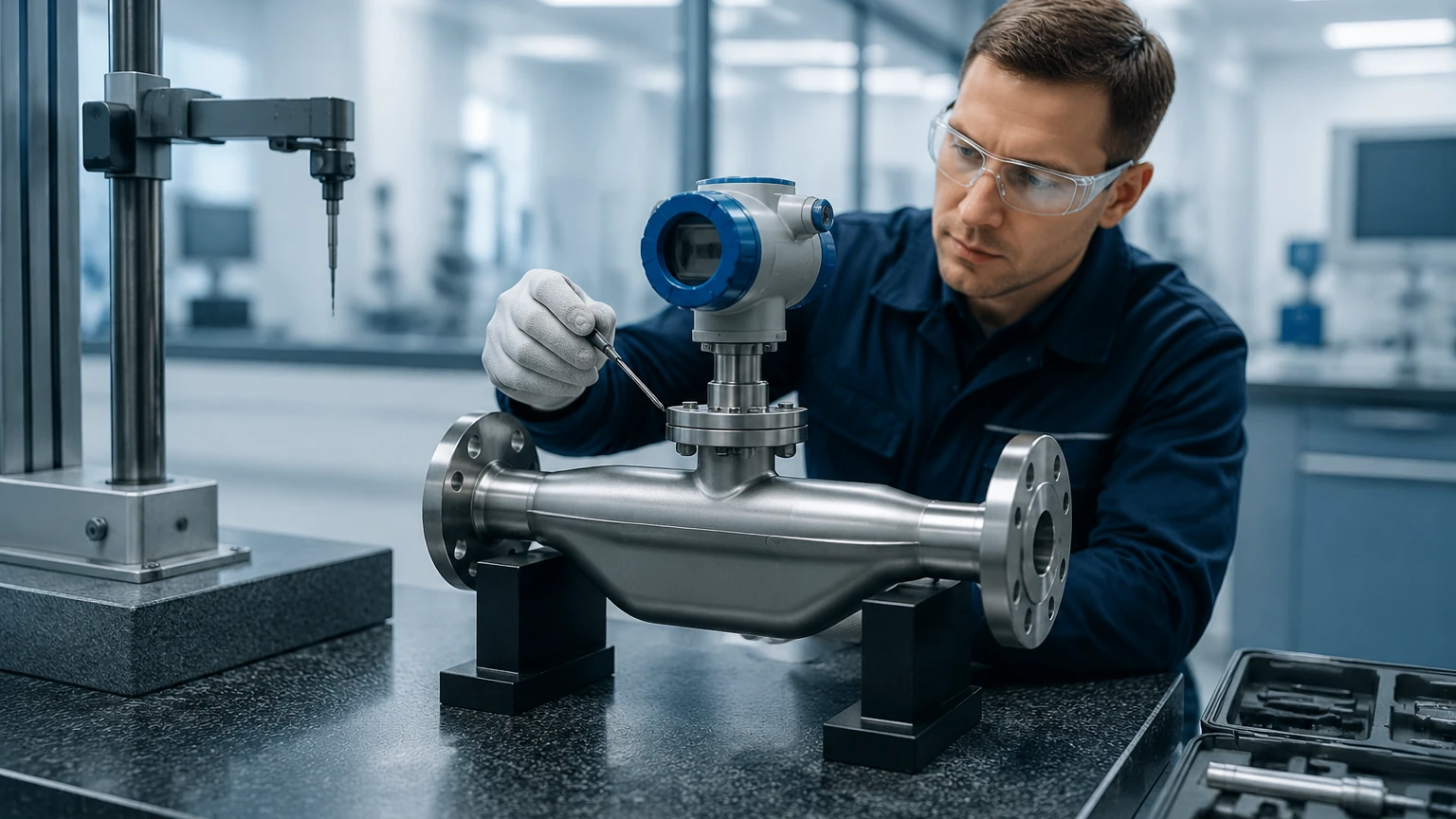 Coriolis Flow Meter Calibration Coriolis Flow Meter Calibration visual guide