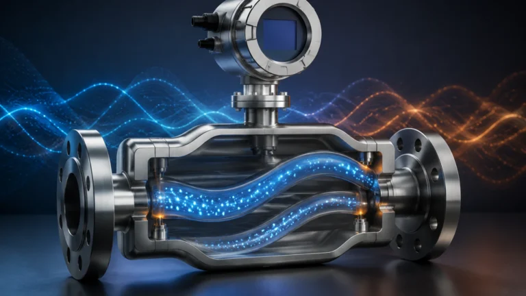 Coriolis Flow Meter How It Works visual guide