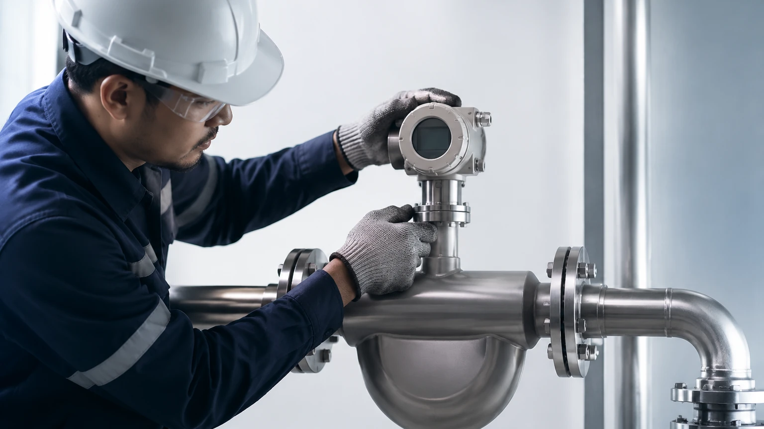 Coriolis Mass Flow Meter Installation visual guide