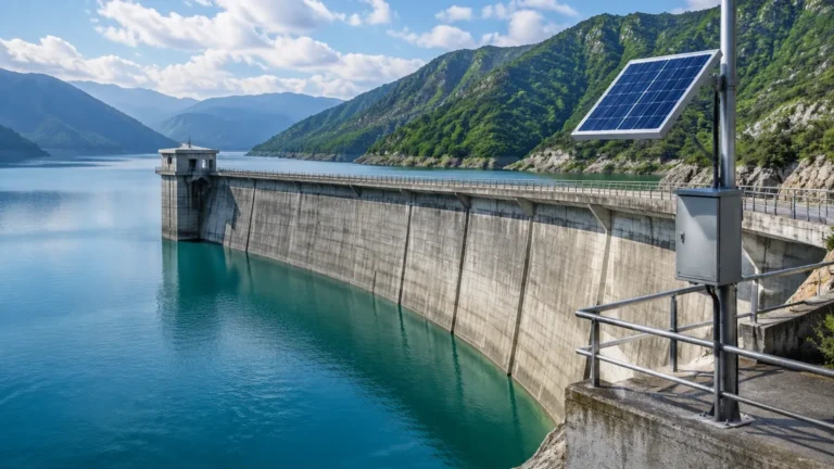 Dam Water Level Monitoring visual guide