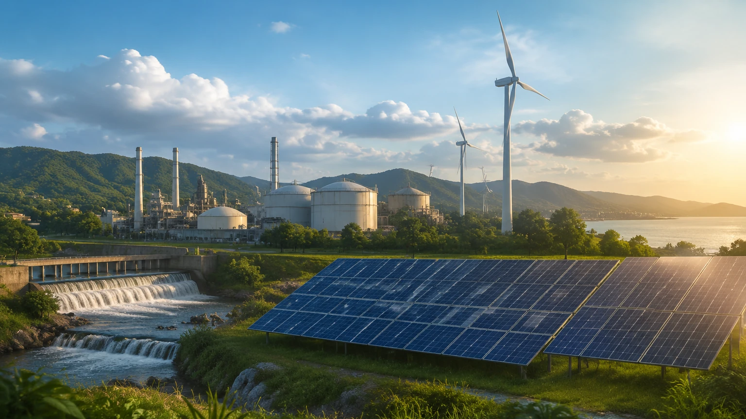 Decarbonized Energy System visual guide