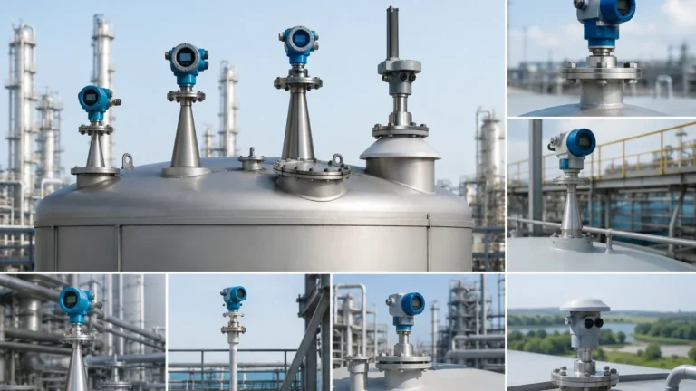 Different Types of Radar Level Transmitter industrial level measurement guide