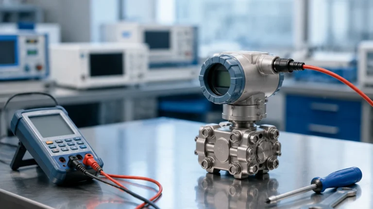 Differential Pressure Transducer Calibration visual guide