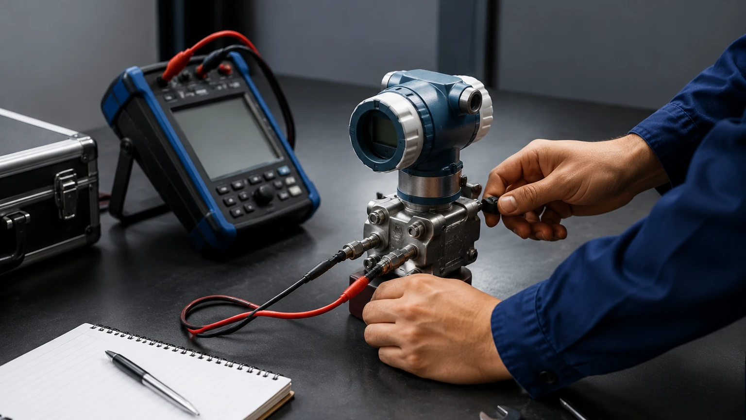 Differential Pressure Transmitter Calibration visual guide