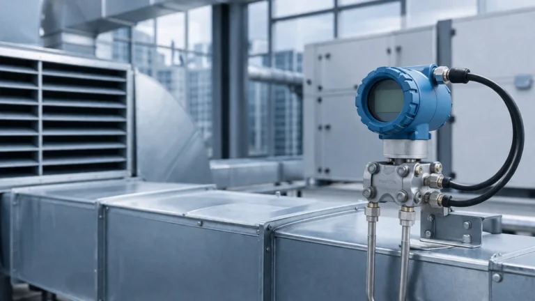 Differential Pressure Transmitter for Hvac visual guide