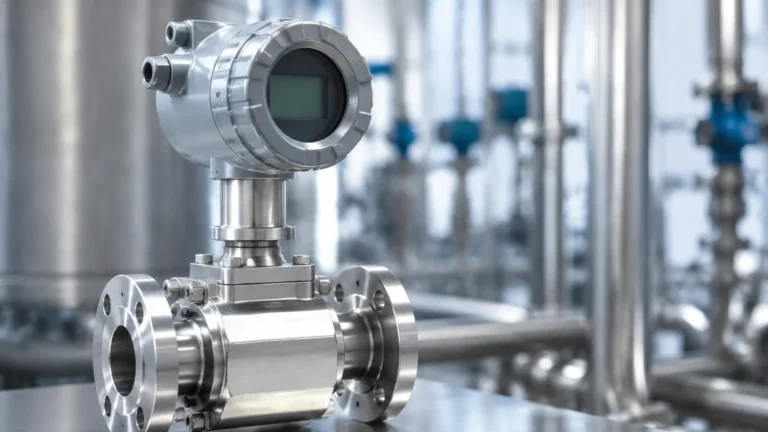 Digital Mass Flow Meter visual guide