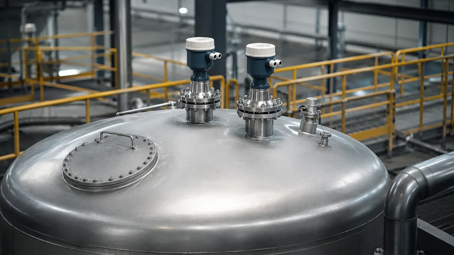 Dual Head Radar Level Transmitter industrial level measurement guide