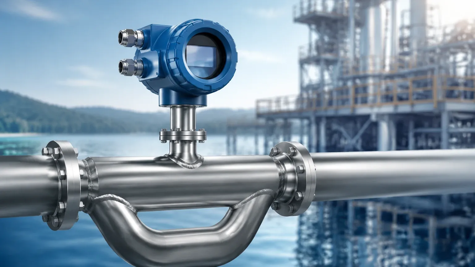 E&h Coriolis Flow Meter visual guide