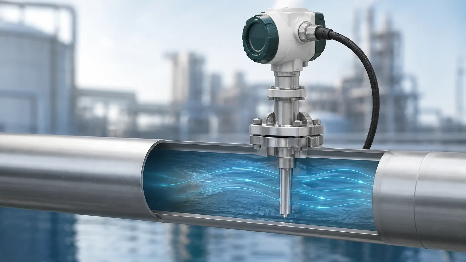 Electromagnetic Insertion Flow Meter visual guide