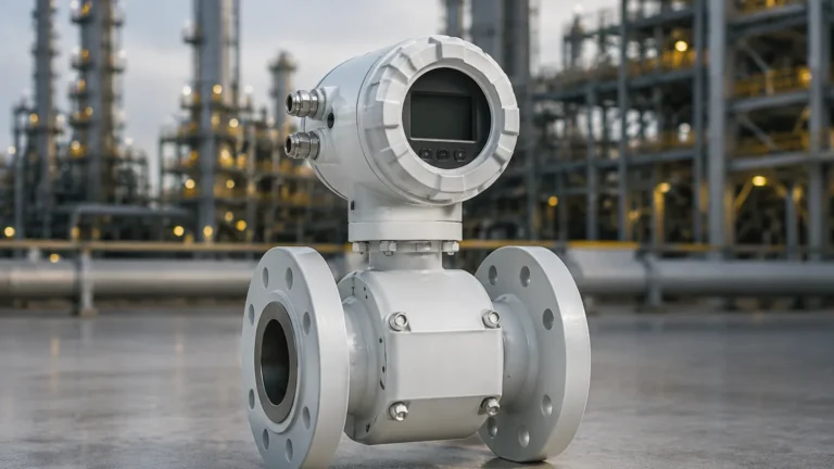 Electronic Gas Flow Meter visual guide