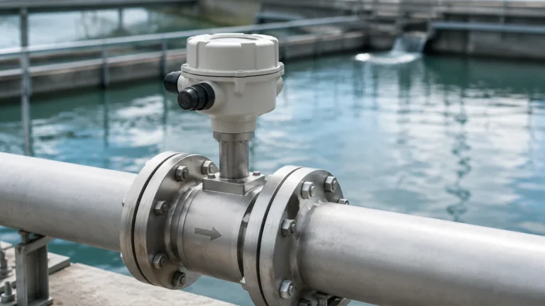 Electronic Water Flow Meter visual guide