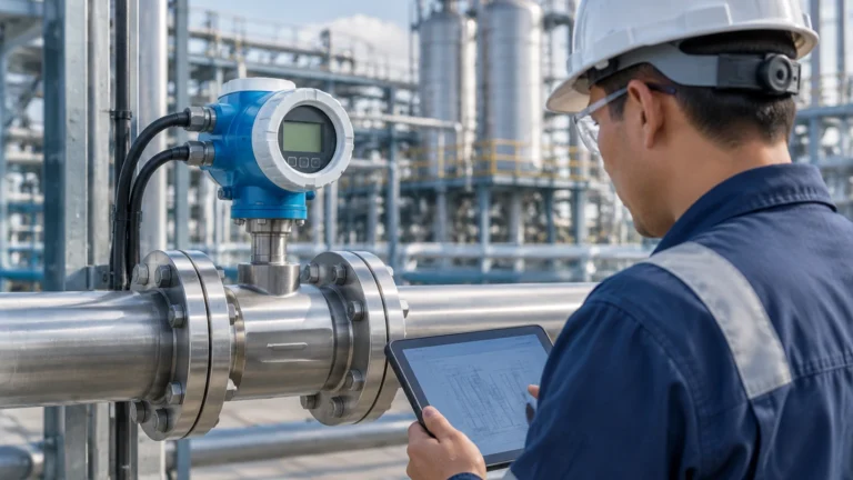 Endress Hauser Flowmeter visual guide