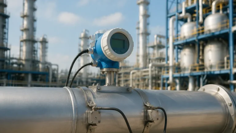 Endress Ultrasonic Flow Meter visual guide
