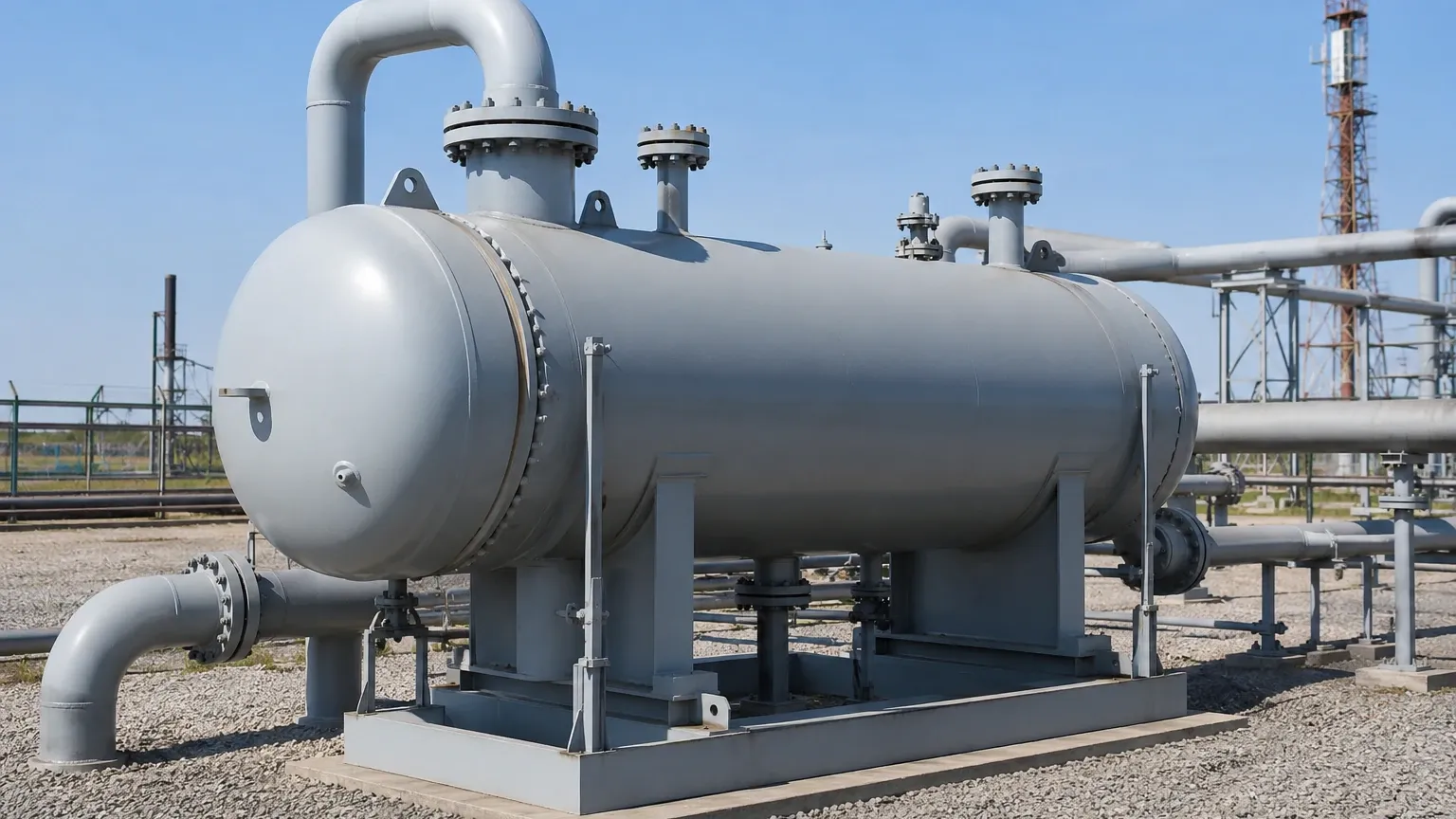 Feed Gas Compressor Knockout Drum Definition visual guide
