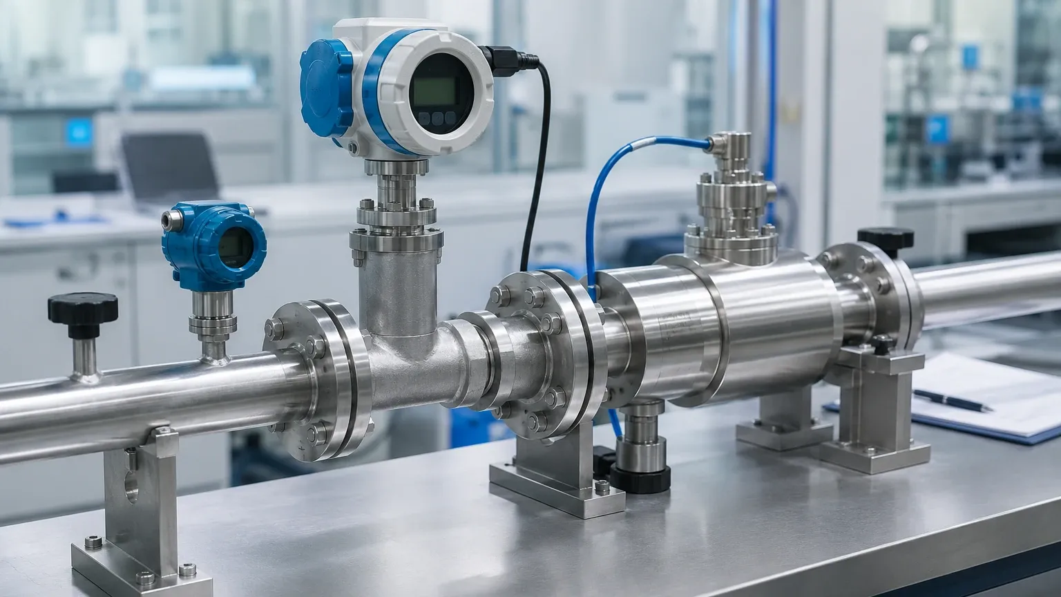 Flow Calibration Equipment visual guide