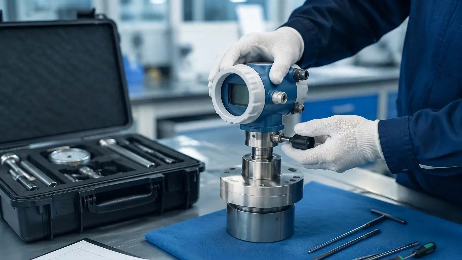 Flow Meter Calibration Service visual guide