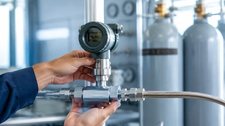 Flow Meter for Co2 visual guide
