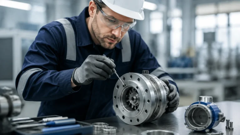 Flow Meter Maintenance Service visual guide