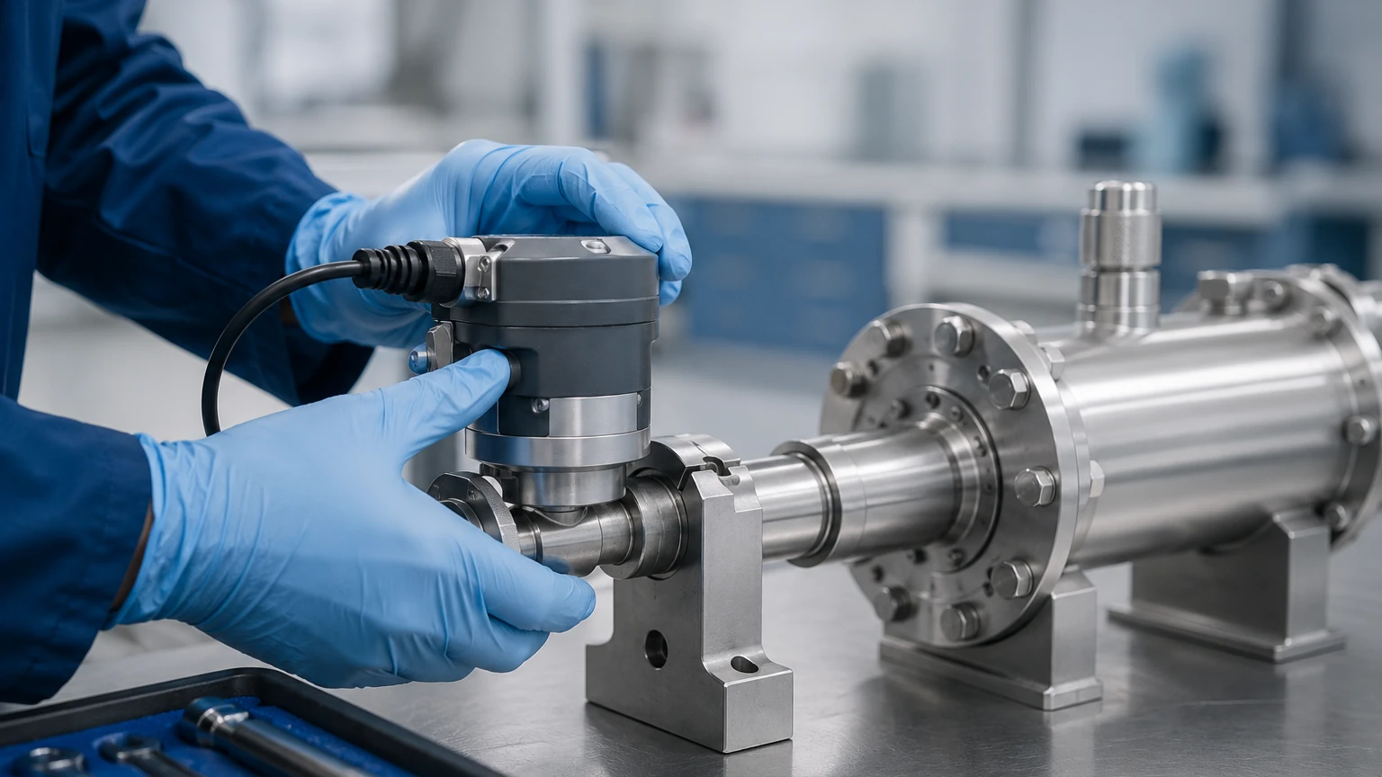 Flow Sensor Calibration visual guide