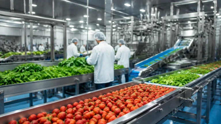 Food Plant Efficiency visual guide