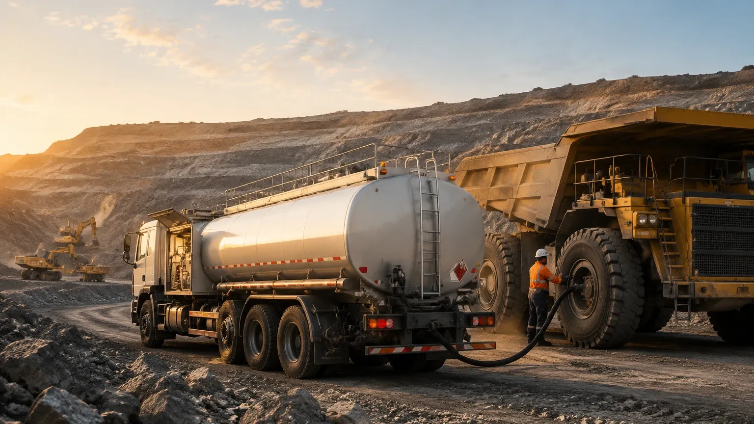 Fuel Delivery for Mining Industry Fuel Delivery for Mining Industry visual guide