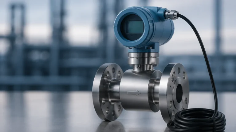 Gas Flow Meter with 4-20 Ma Output visual guide