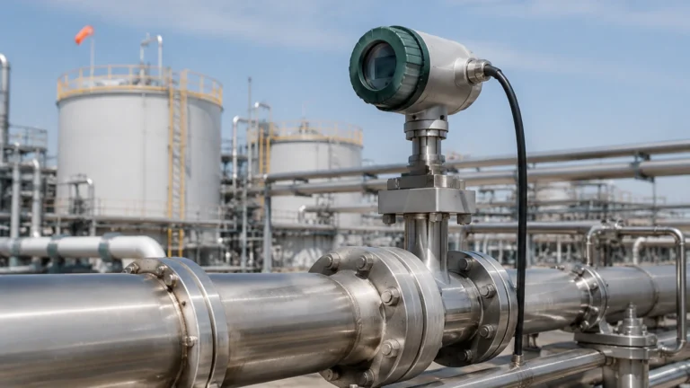 Gas Flow Monitor visual guide