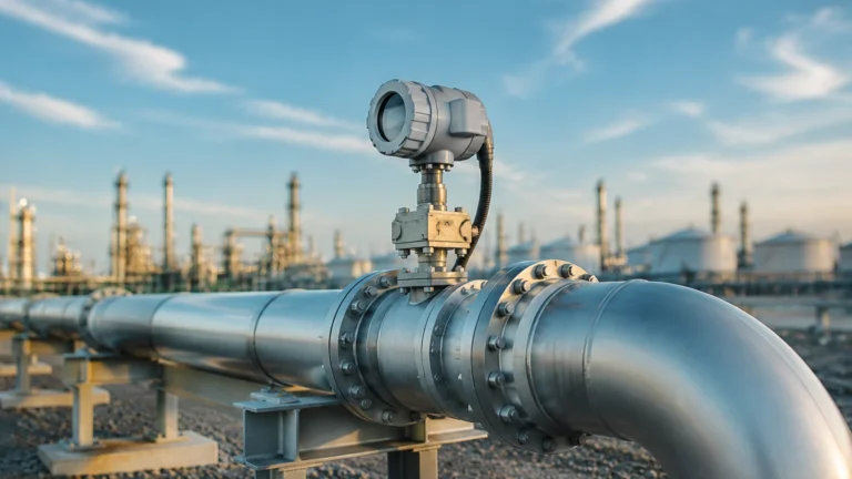 Gas Flow Rate Meter visual guide