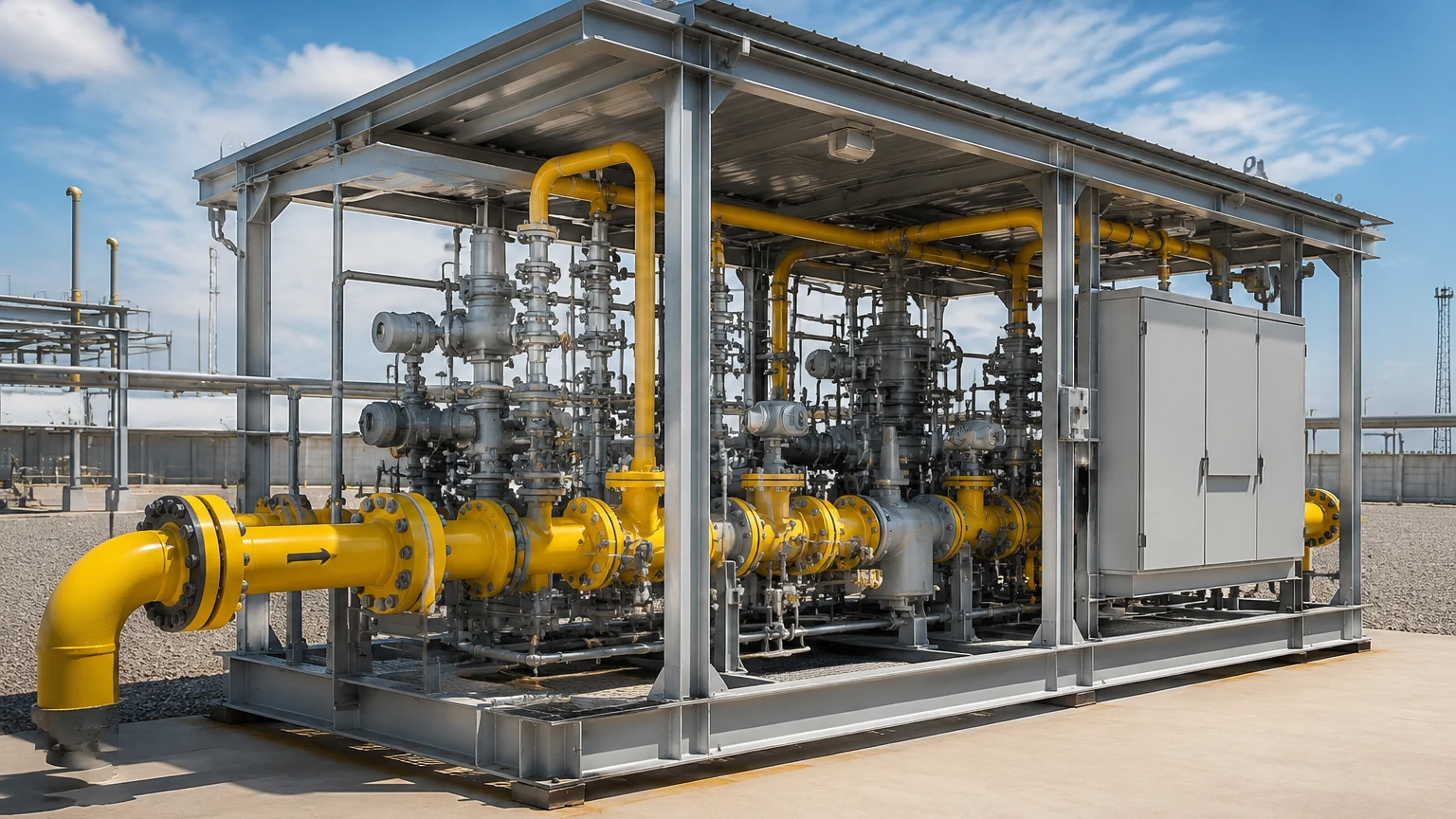 Gas Metering Skid Gas Metering Skid visual guide